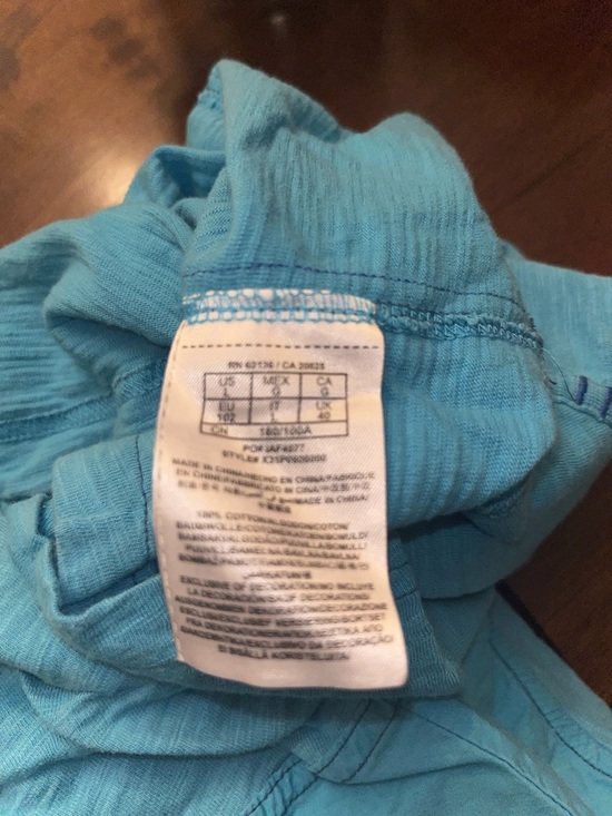 Guess Men's Teal Johnny Collar Short Sleeve Tee - Picture 9 of 9